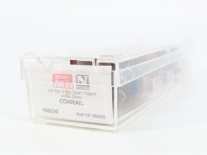 N Scale Micro-Trains MTL 108030 CR Conrail 3-Bay Hopper #480625 w/ Load