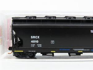 N Scale Micro-Trains MTL 09300100 SRCX Sid Richardson Carbon 3-Bay Hopper #4010