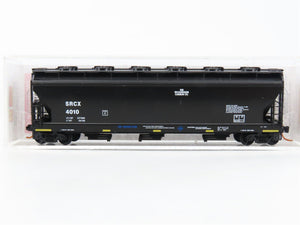 N Scale Micro-Trains MTL 09300100 SRCX Sid Richardson Carbon 3-Bay Hopper #4010