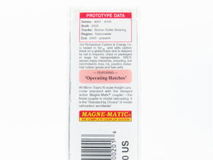 N Scale Micro-Trains MTL 09300100 SRCX Sid Richardson Carbon 3-Bay Hopper #4010
