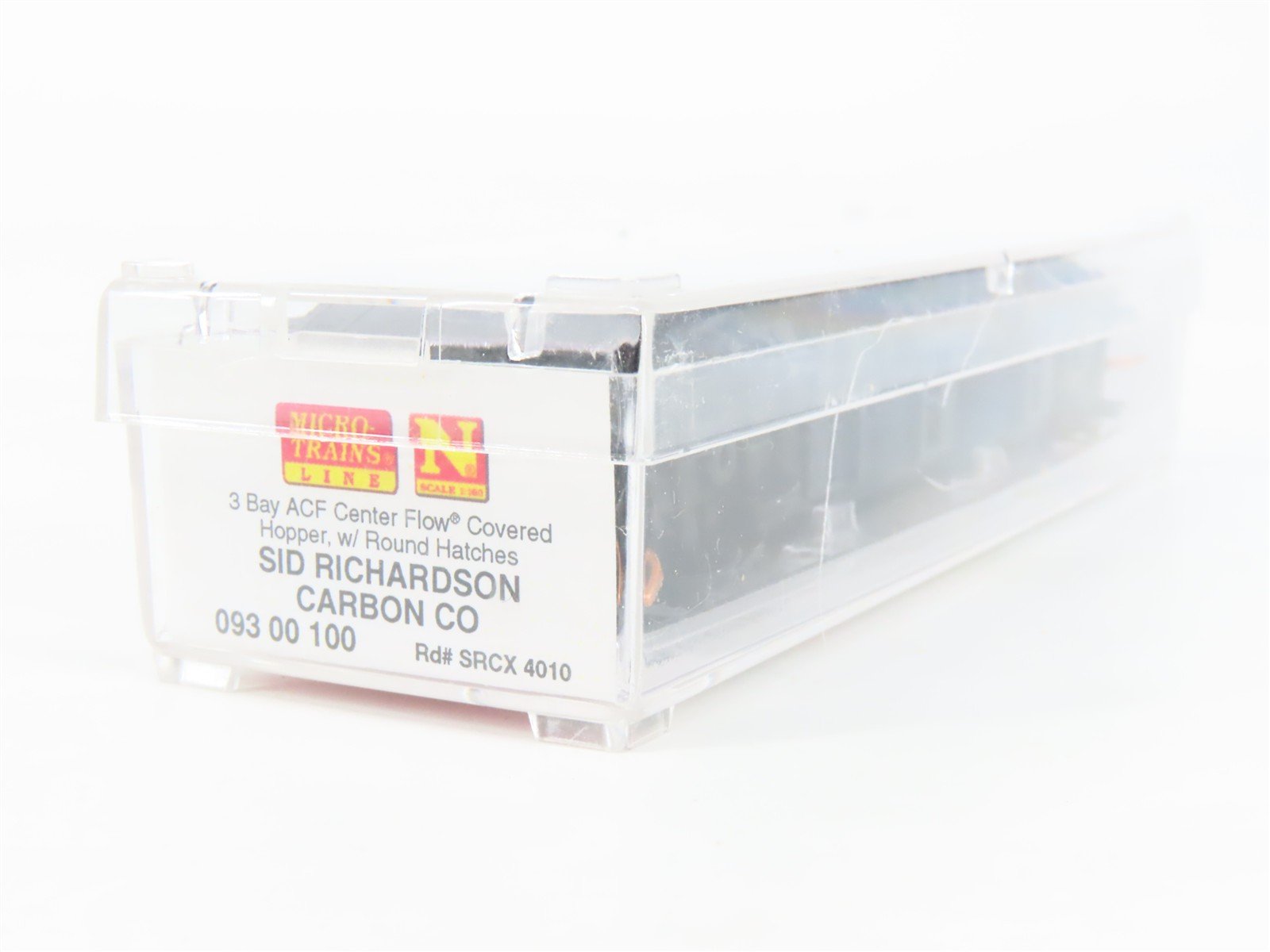 N Scale Micro-Trains MTL 09300100 SRCX Sid Richardson Carbon 3-Bay Hopper #4010