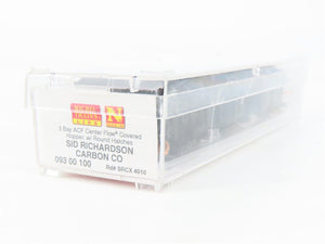 N Scale Micro-Trains MTL 09300100 SRCX Sid Richardson Carbon 3-Bay Hopper #4010