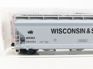 N Scale Micro-Trains MTL 09400340 MRMX Wisconsin Southern 3-Bay Hopper #501101