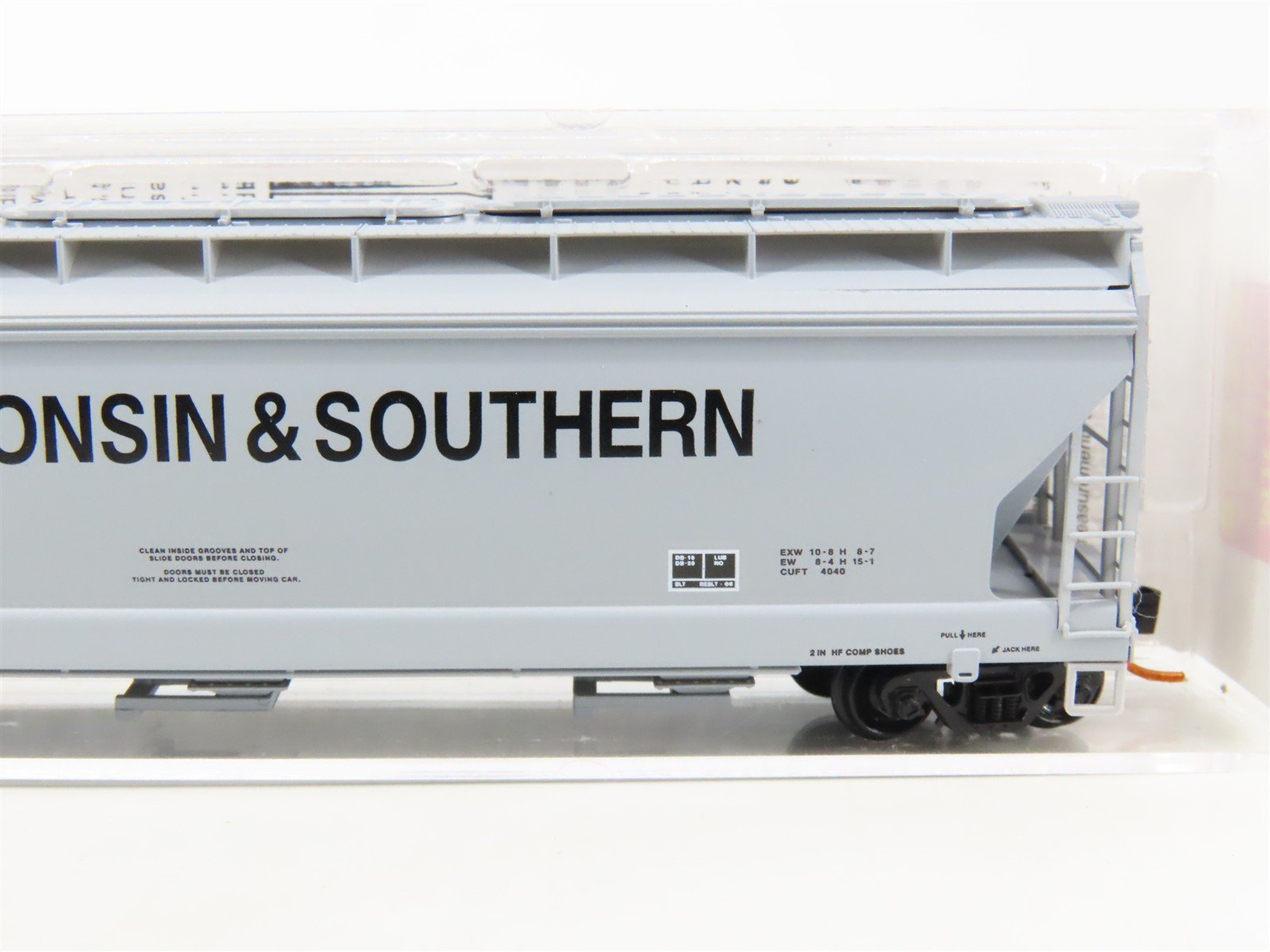 N Scale Micro-Trains MTL 09400340 MRMX Wisconsin Southern 3-Bay Hopper #501101