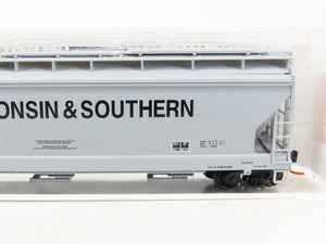 N Scale Micro-Trains MTL 09400340 MRMX Wisconsin Southern 3-Bay Hopper #501101