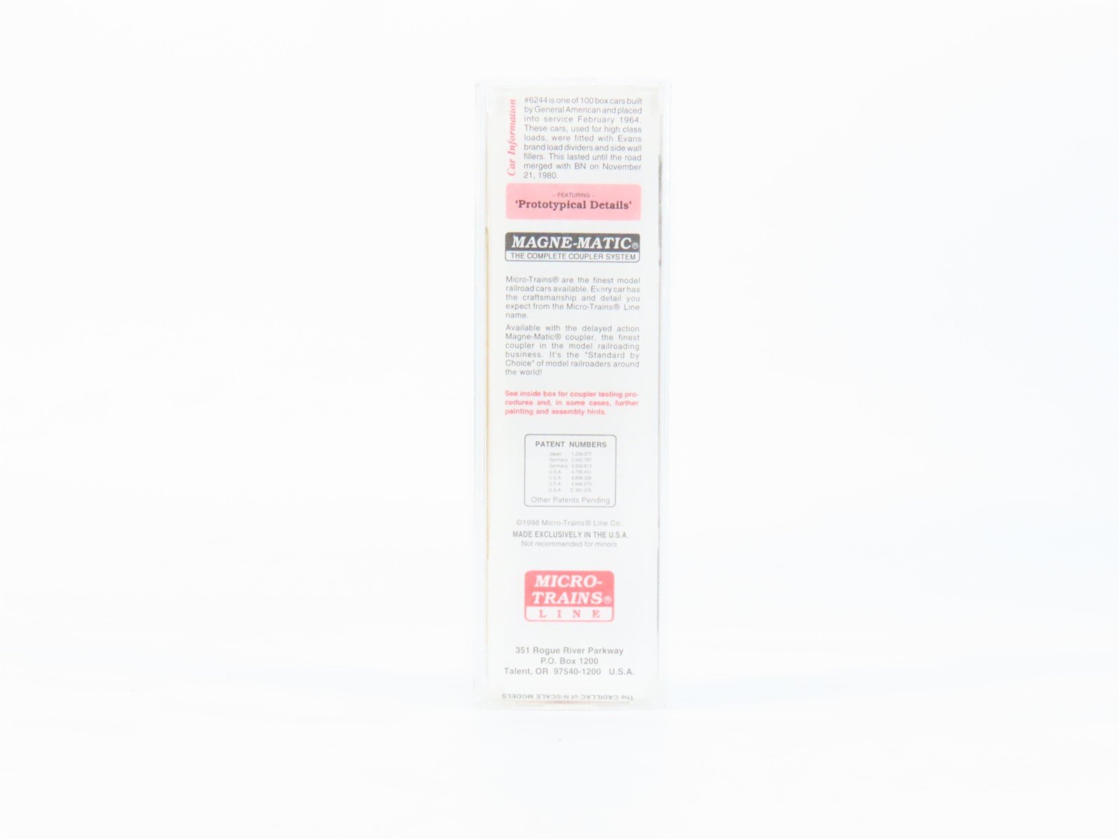 N Scale Micro-Trains MTL 32060 SL-SF 