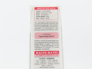 N Scale Micro-Trains MTL 20090 SP Southern Pacific Overnight 40' Box Car #97950
