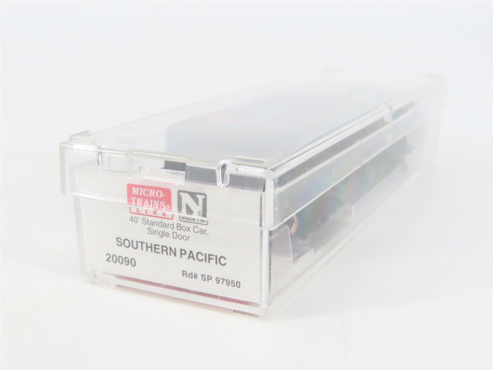 N Scale Micro-Trains MTL 20090 SP Southern Pacific Overnight 40' Box Car #97950