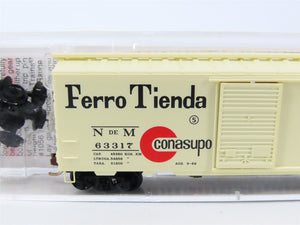 N Micro-Trains MTL 02000730 NdeM National Railways Of Mexico 40' Box Car #63317