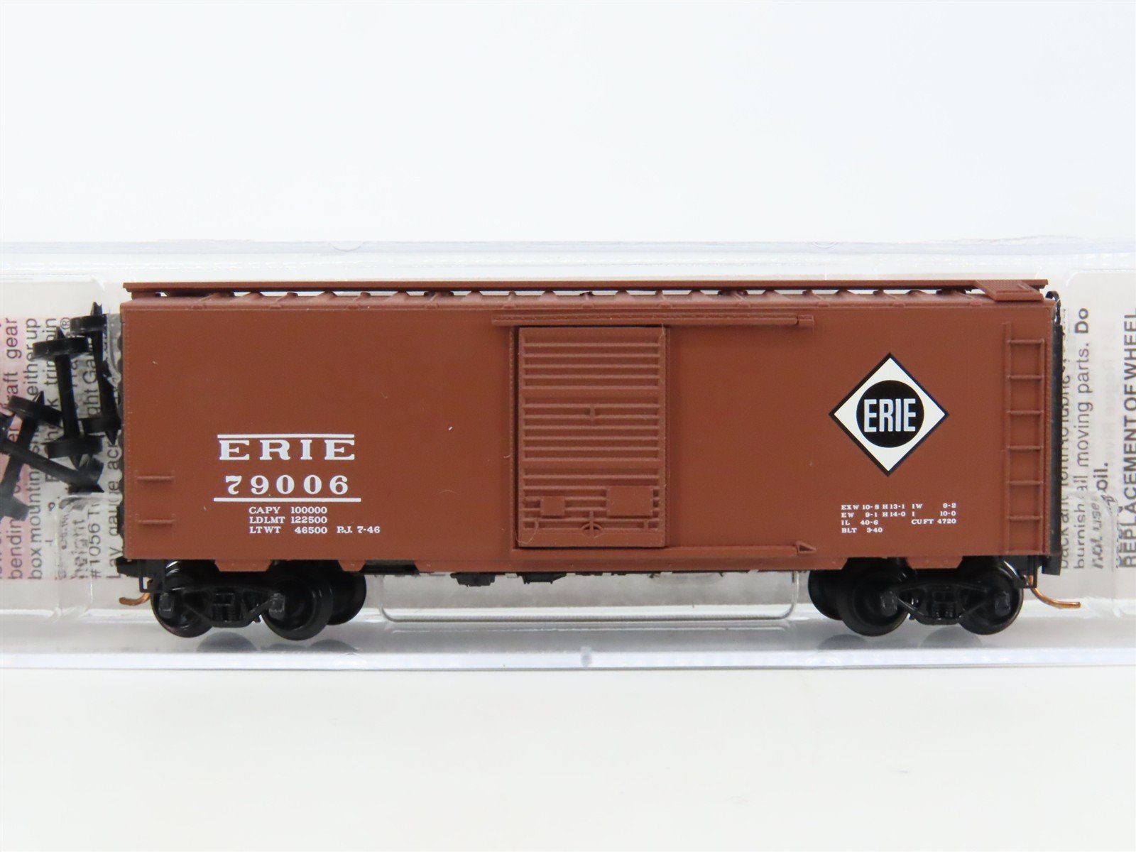 N Scale Micro-Trains MTL 02000870 Erie Railroad 40' Single Door Box Car #79006