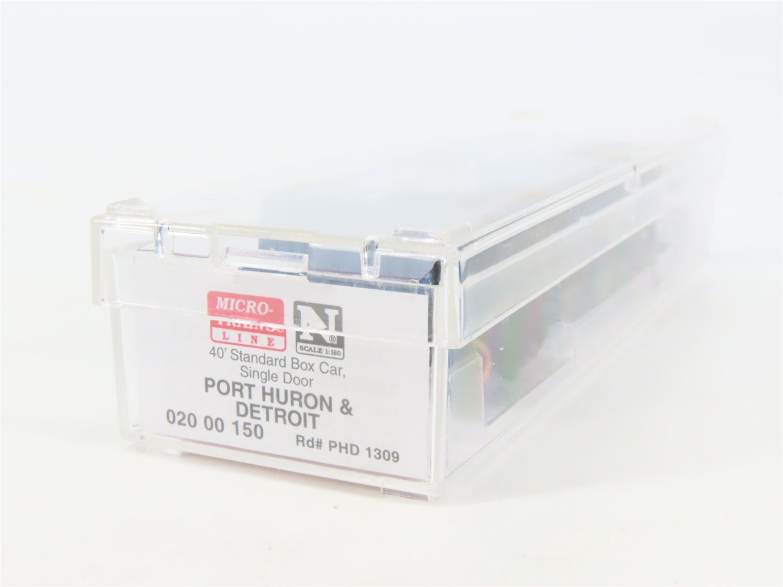 N Scale Micro-Trains MTL 02000150 PHD St. Clair Blue Water Route 40' Boxcar 1309
