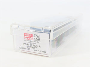 N Scale Micro-Trains MTL 02000150 PHD St. Clair Blue Water Route 40' Boxcar 1309