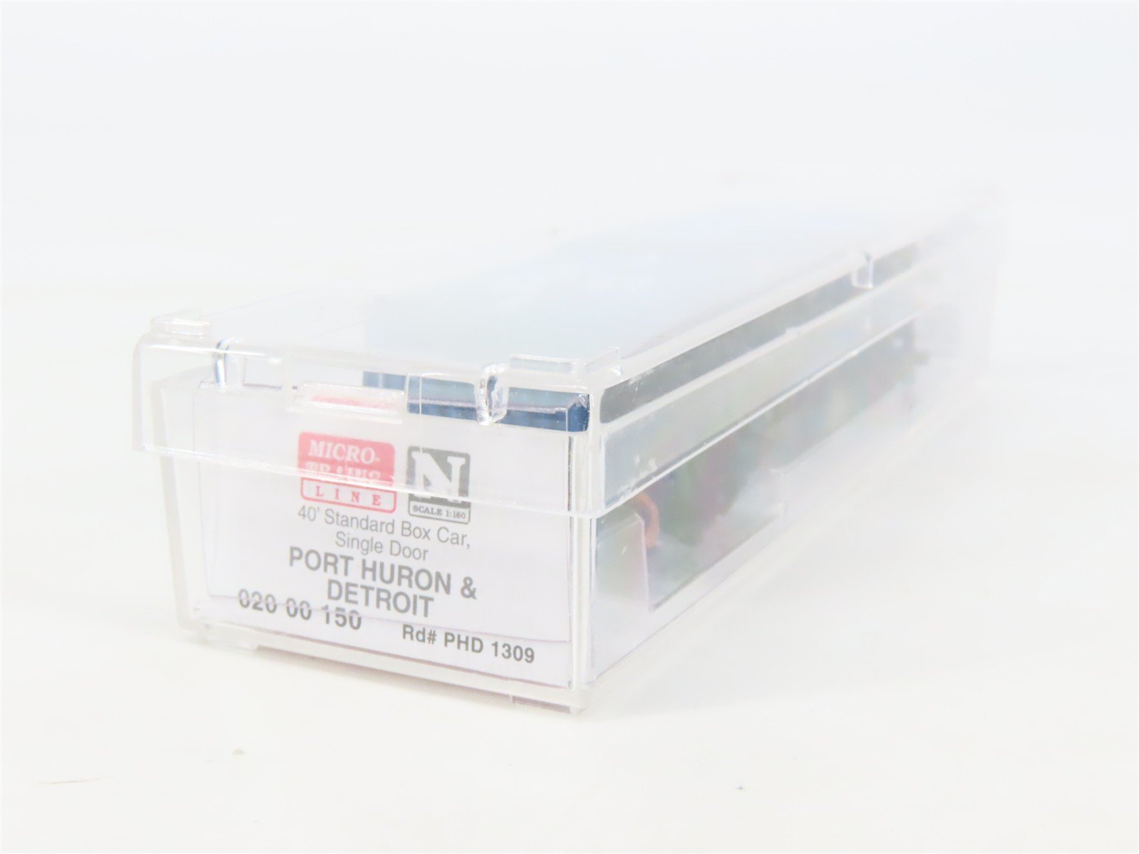 N Scale Micro-Trains MTL 02000150 PHD St. Clair Blue Water Route 40' Boxcar 1309
