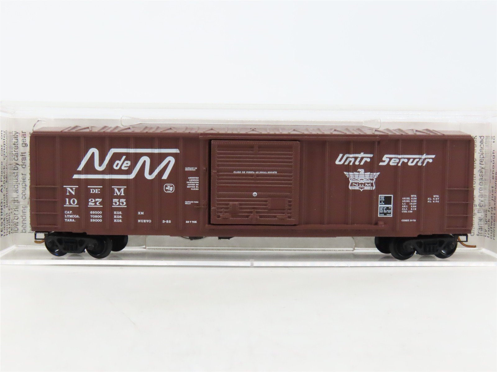 N Scale Micro-Trains MTL 25320 NdeM National Railway Of Mexico 50' Boxcar 102755