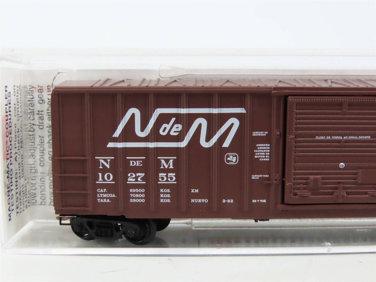 N Scale Micro-Trains MTL 25320 NdeM National Railway Of Mexico 50' Boxcar 102755