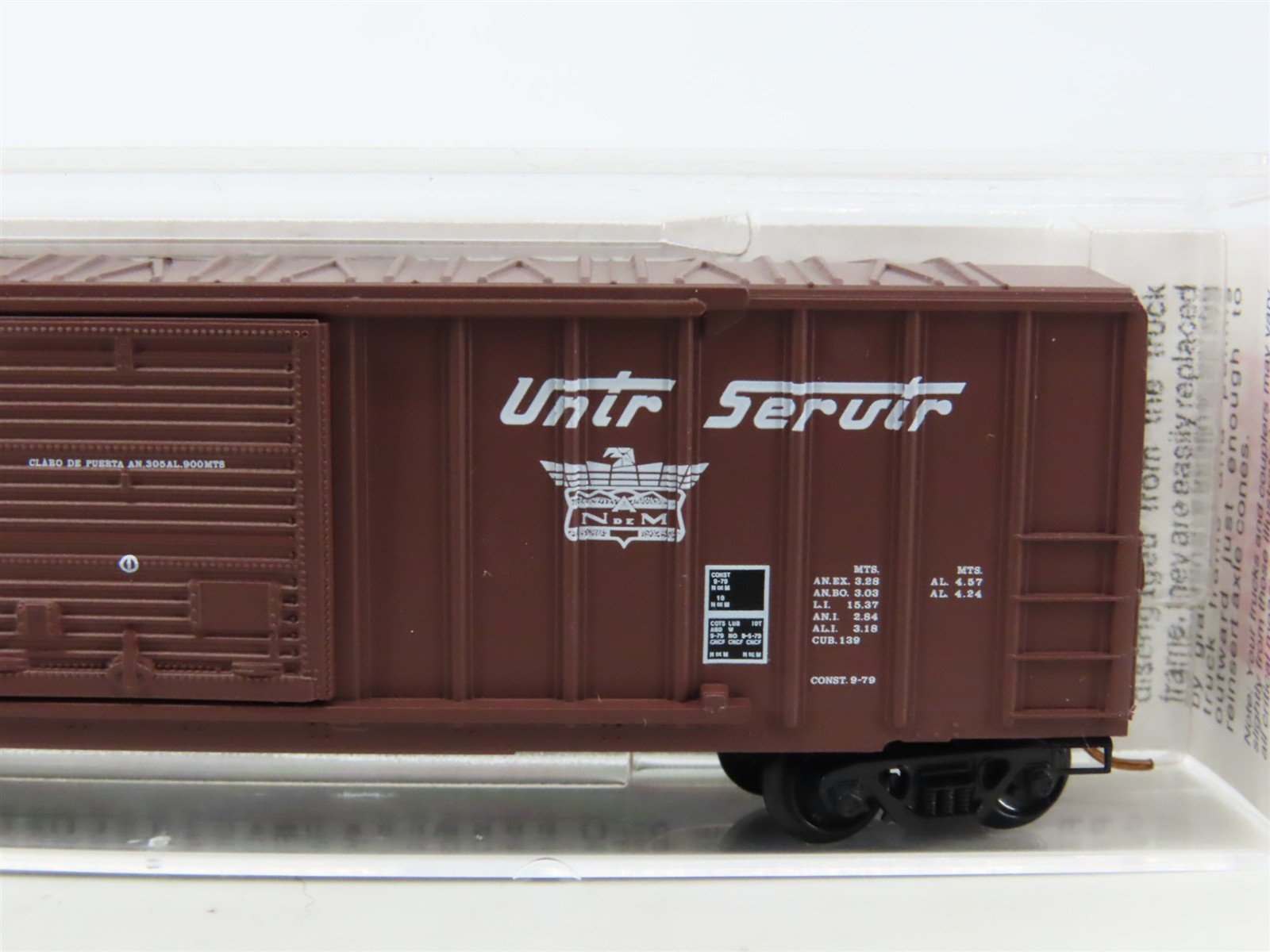 N Scale Micro-Trains MTL 25320 NdeM National Railway Of Mexico 50' Boxcar 102755