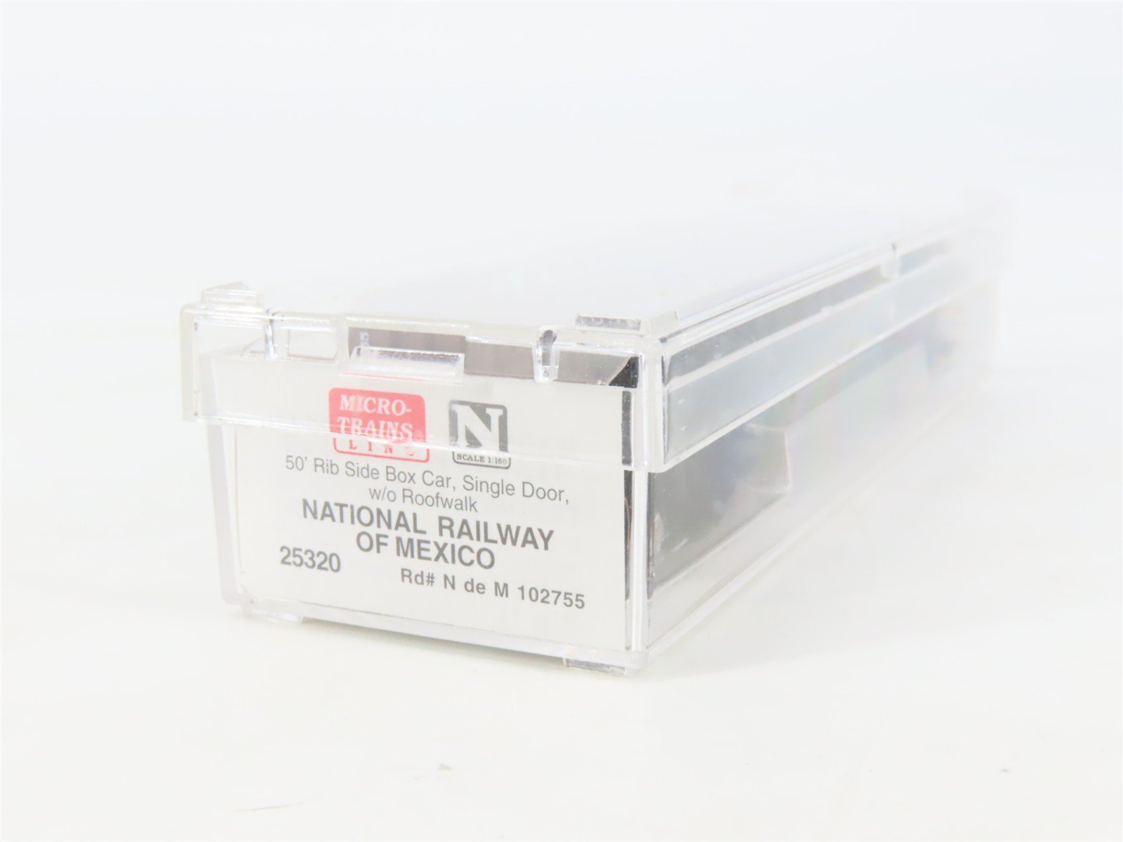N Scale Micro-Trains MTL 25320 NdeM National Railway Of Mexico 50' Boxcar 102755
