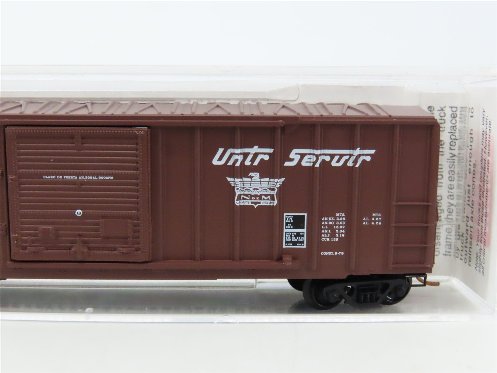 N Scale Micro-Trains MTL 25320 NdeM National Railway Of Mexico 50' Boxcar 102755