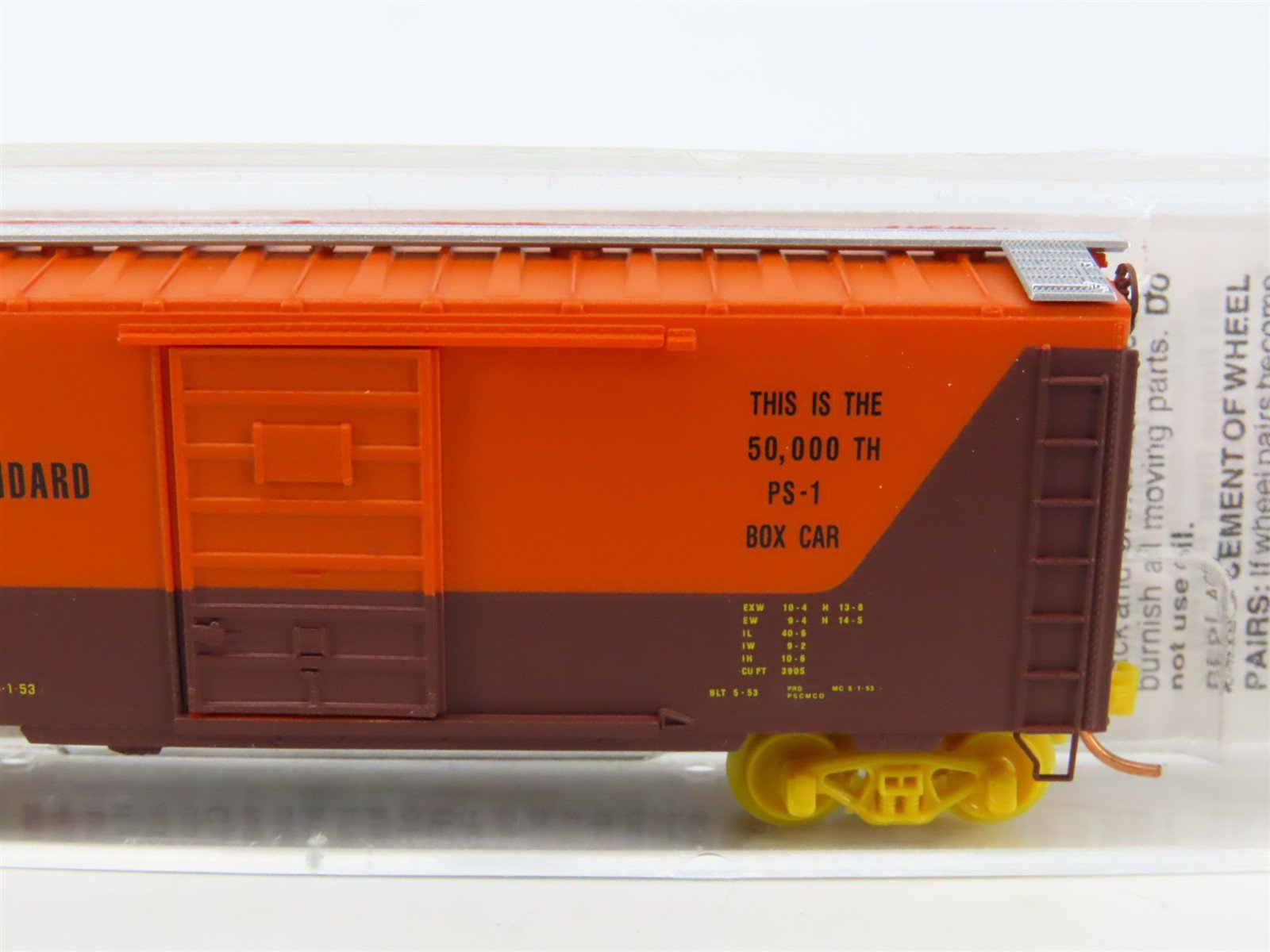 N Scale Micro-Trains MTL 20626 PSX Pullman-Standard Exhibition 40' Box Car #1