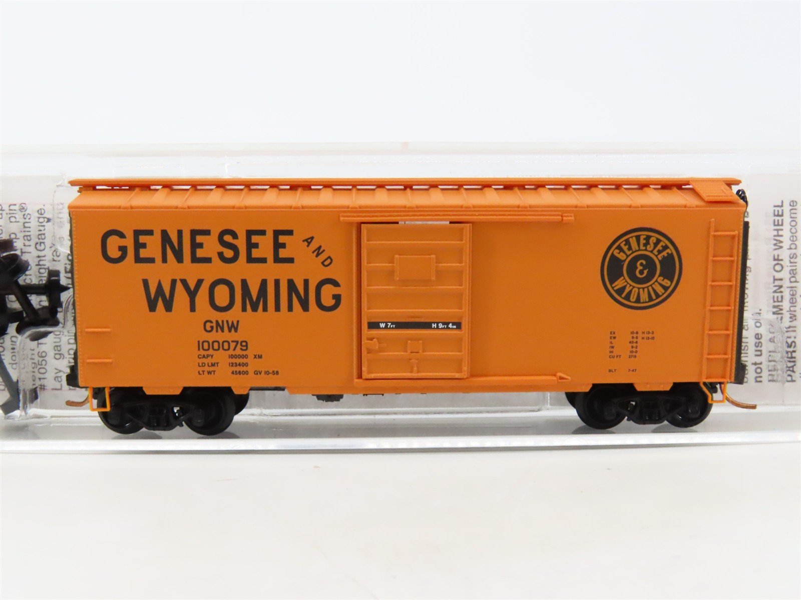 N Scale Micro-Trains MTL 02000706 GNW Genesee & Wyoming 40' Box Car #100079