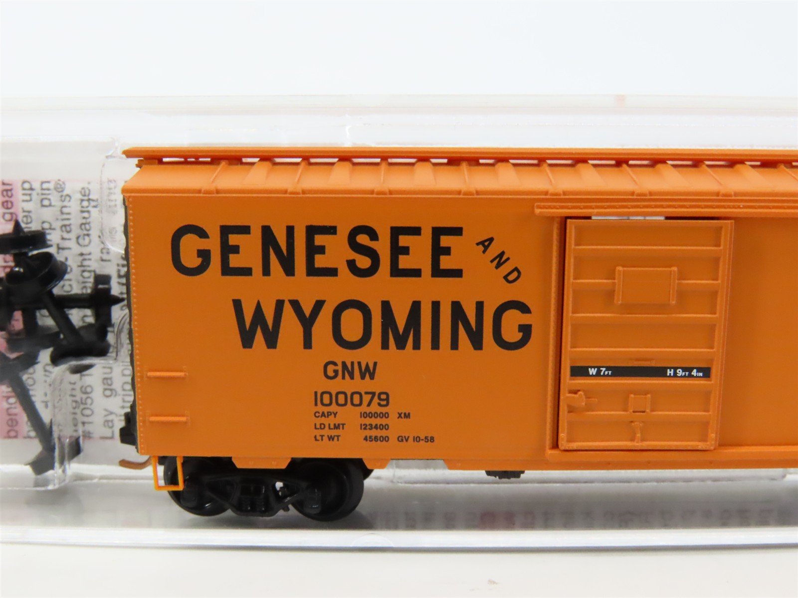 N Scale Micro-Trains MTL 02000706 GNW Genesee & Wyoming 40' Box Car #100079