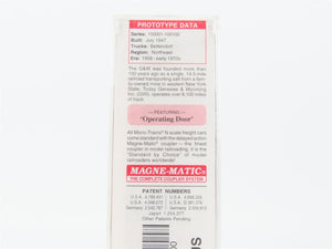 N Scale Micro-Trains MTL 02000706 GNW Genesee & Wyoming 40' Box Car #100079