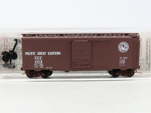 N Scale Micro-Trains MTL 20970 PGE Pacific Great Eastern 40' Box Car #4015