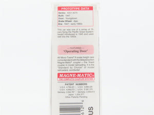 N Scale Micro-Trains MTL 20970 PGE Pacific Great Eastern 40' Box Car #4015