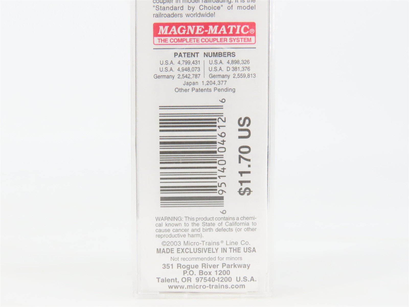 N Scale Micro-Trains MTL 20970 PGE Pacific Great Eastern 40' Box Car #4015
