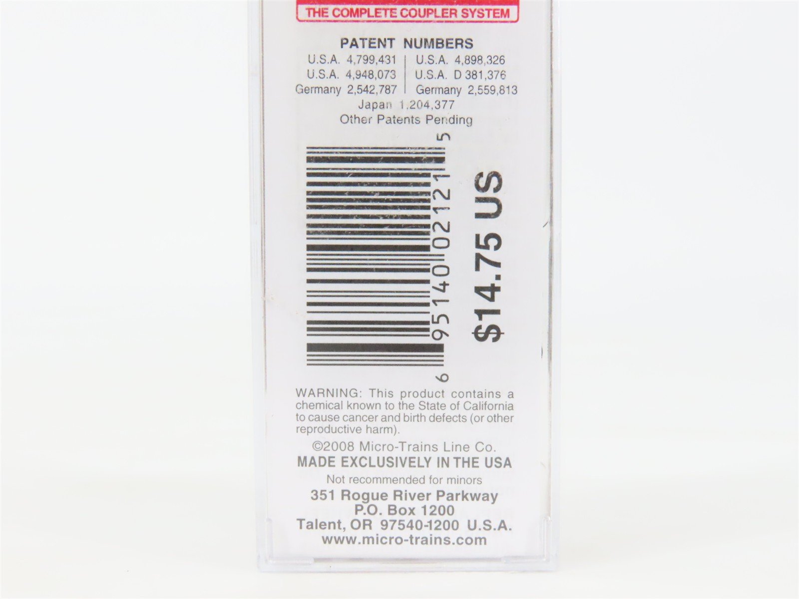N Scale Micro-Trains MTL 02000766 B&O Sentinel Service 40' Box Car #470968