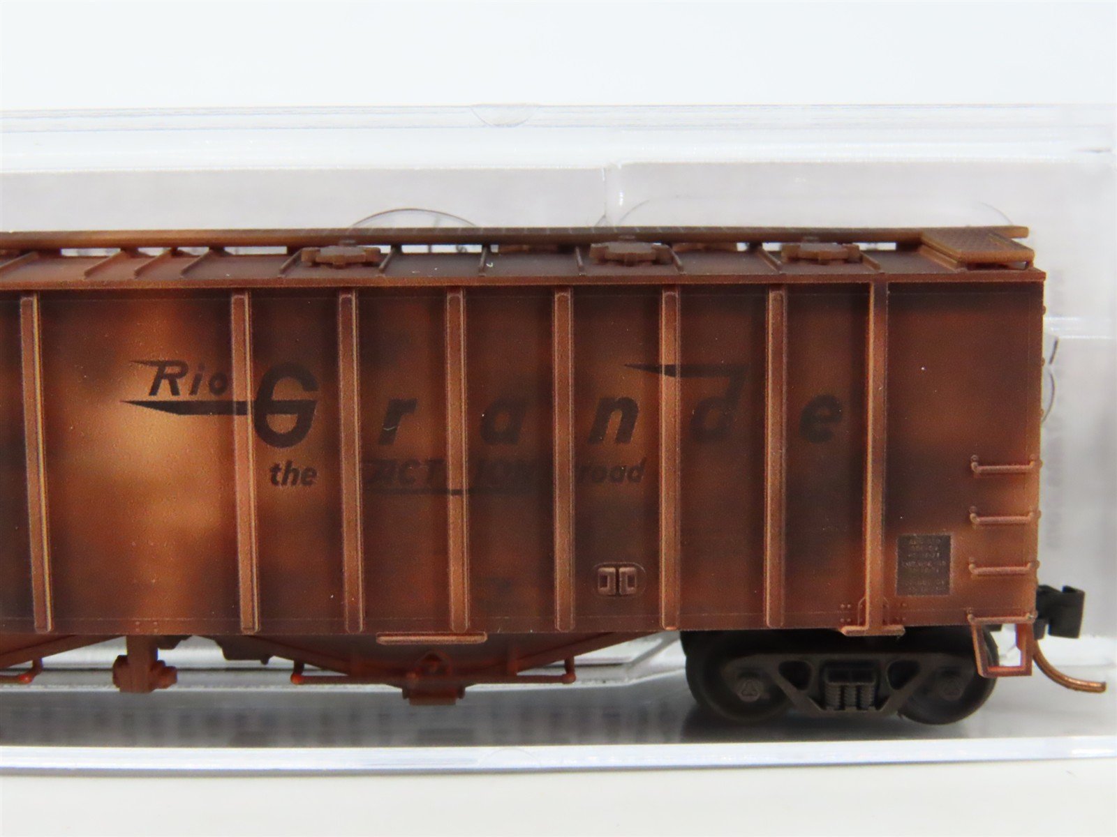 N Micro-Trains MTL 09844070 D&RGW Rio Grande 50' Airslide Hopper 15938 Weathered