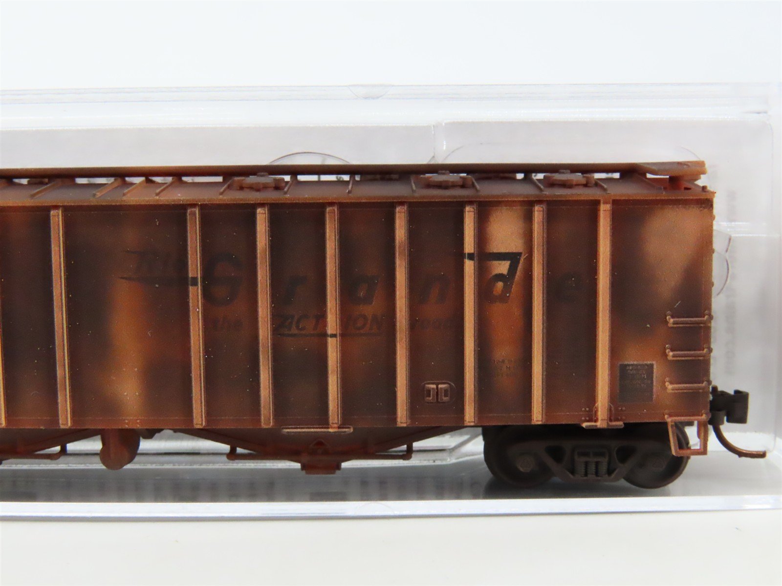 N Micro-Trains MTL 09844070 D&RGW Rio Grande 50' Airslide Hopper 15938 Weathered