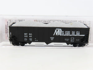 N Micro-Trains MTL 10800570 MT&L Route Of The Rogue Valley 3-Bay Hopper #12243