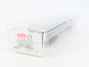 N Scale Micro-Trains MTL 120510 WIF West India Fruit & Steamship 40' Boxcar #106