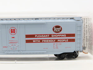 N Scale Micro-Trains MTL 03200440 TLDX Jewel Tea Co. 50' Plug Door Box Car #33