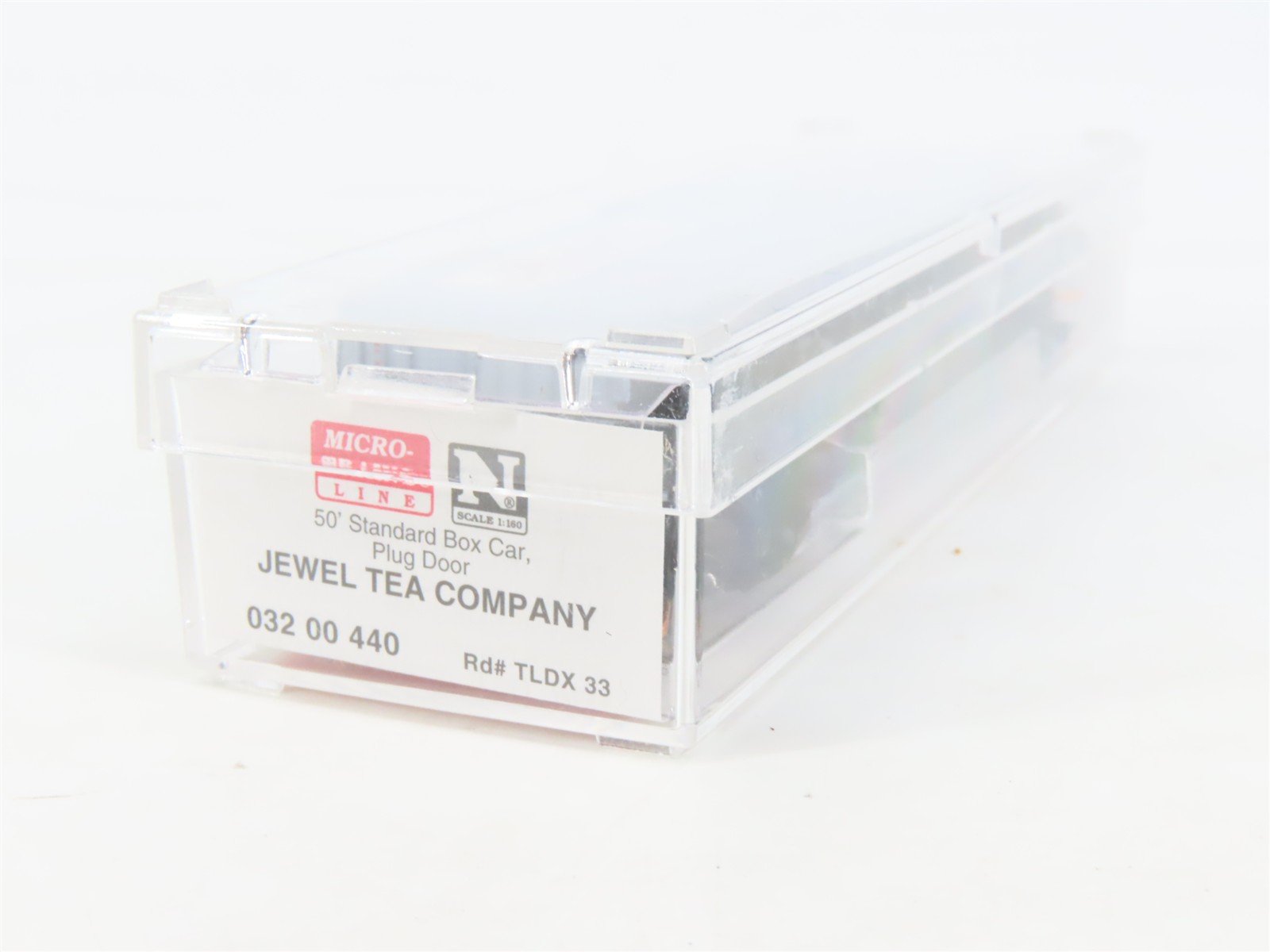 N Scale Micro-Trains MTL 03200440 TLDX Jewel Tea Co. 50' Plug Door Box Car #33