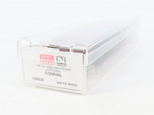 N Scale Micro-Trains MTL 108030 CR Conrail 3-Bay Hopper #480625 w/ Coal Load