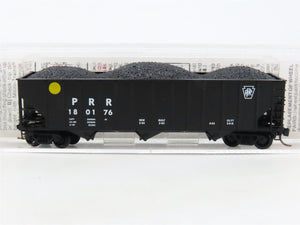 N Scale Micro-Trains MTL 108040 PRR Pennsylvania 3-Bay Hopper #180176 w/ Load