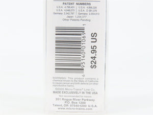 N Micro-Trains MTL 09400080 MRL Montana Rail Link 3-Bay Covered Hopper #51022