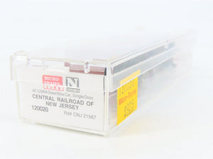 N Scale Micro-Trains MTL 120020 CNJ Jersey Central 40' Single Door Boxcar #21567