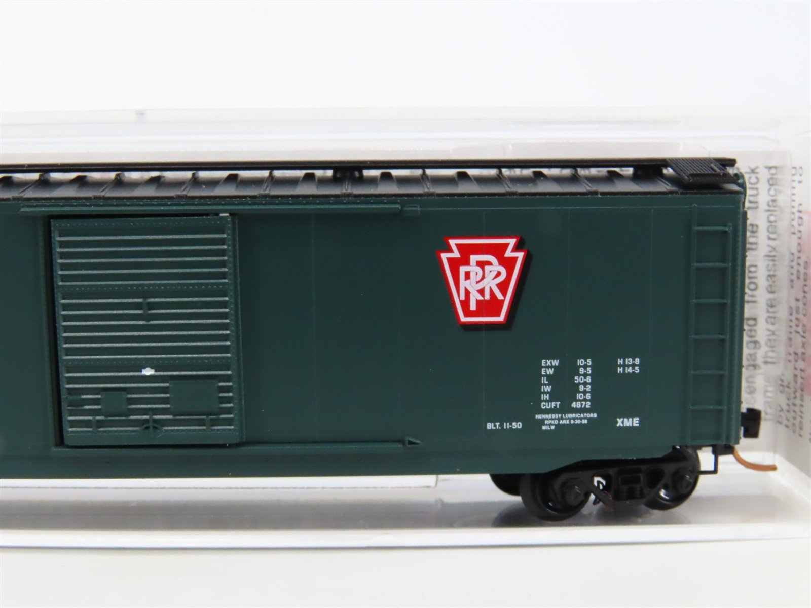 N Scale Micro-Trains MTL 03100270 PRR Pennsylvania 50' Single Door Boxcar #47135