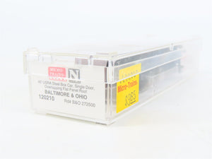 N Scale Micro-Trains MTL 120210 B&O Baltimore & Ohio 40' Box Car #272500