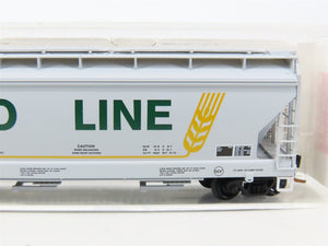 N Scale Micro-Trains MTL 94150 SOO Line Colormark 3-Bay Covered Hopper #73465