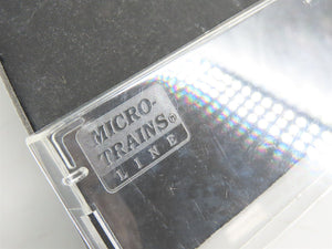 N Micro-Trains MTL 12500090 WBCX Blue Circle Williams 3-Bay Ortner Hopper #80053