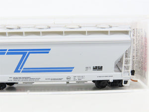 N Scale Micro-Trains MTL 93090 SMNX Solvay Minerals 3-Bay Covered Hopper #472