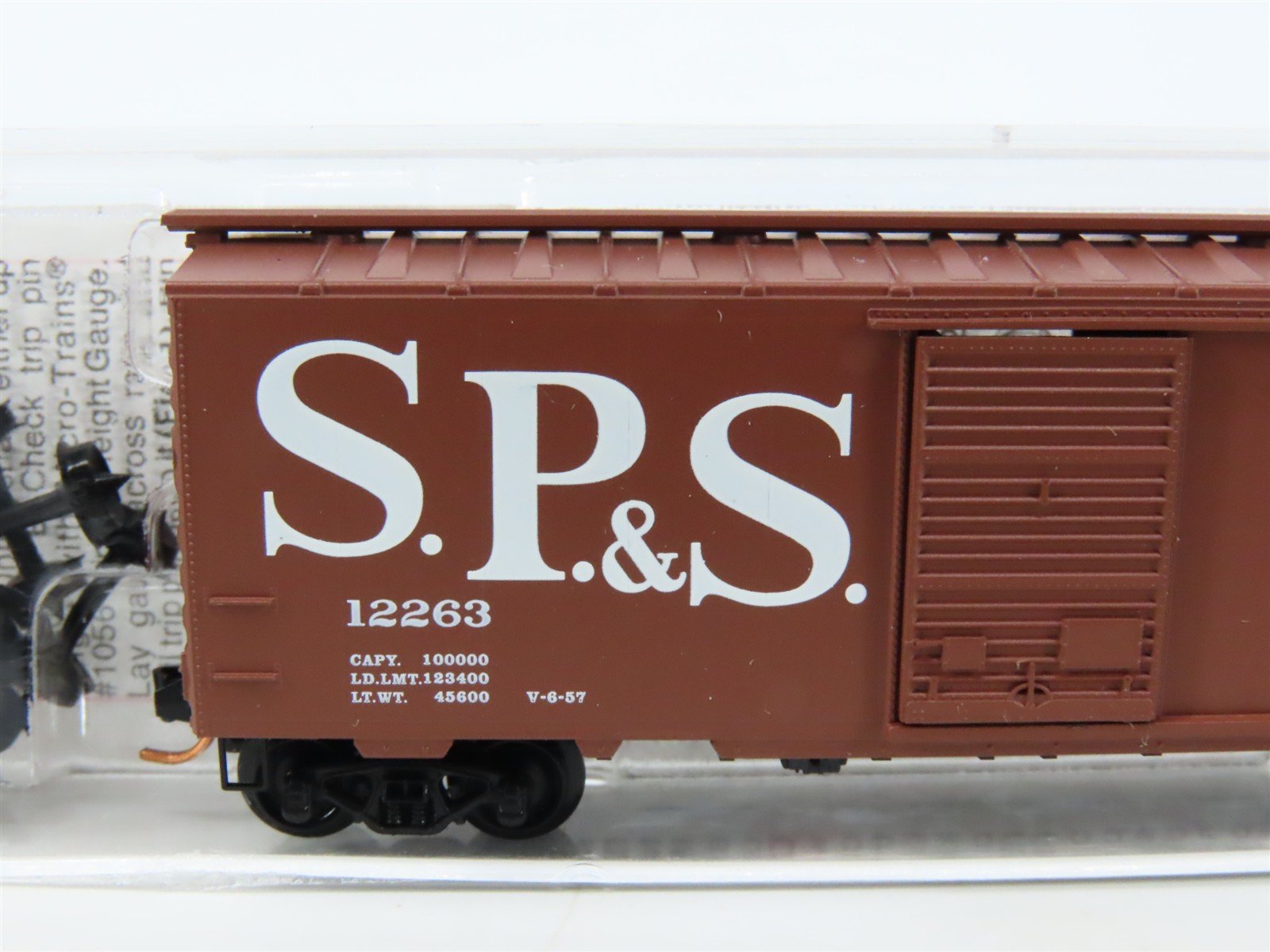 N Micro-Trains MTL 02000850 SP&S Spokane Portland & Seattle 40' Box Car #12263