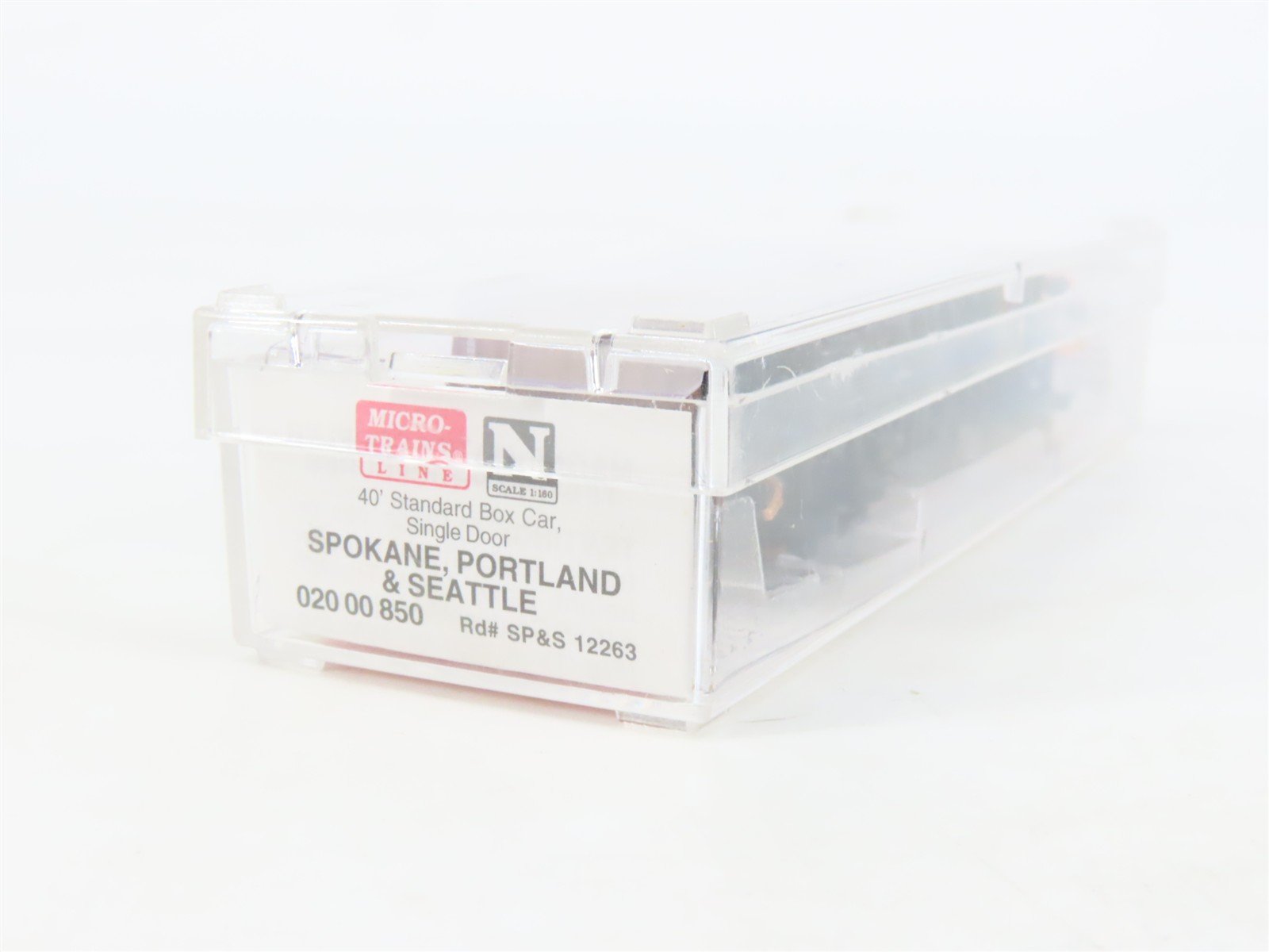 N Micro-Trains MTL 02000850 SP&S Spokane Portland & Seattle 40' Box Car #12263
