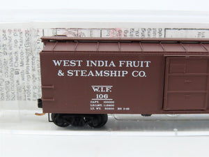 N Scale Micro-Trains MTL 120510 WIF West India Fruit & Steamship 40' Boxcar #106