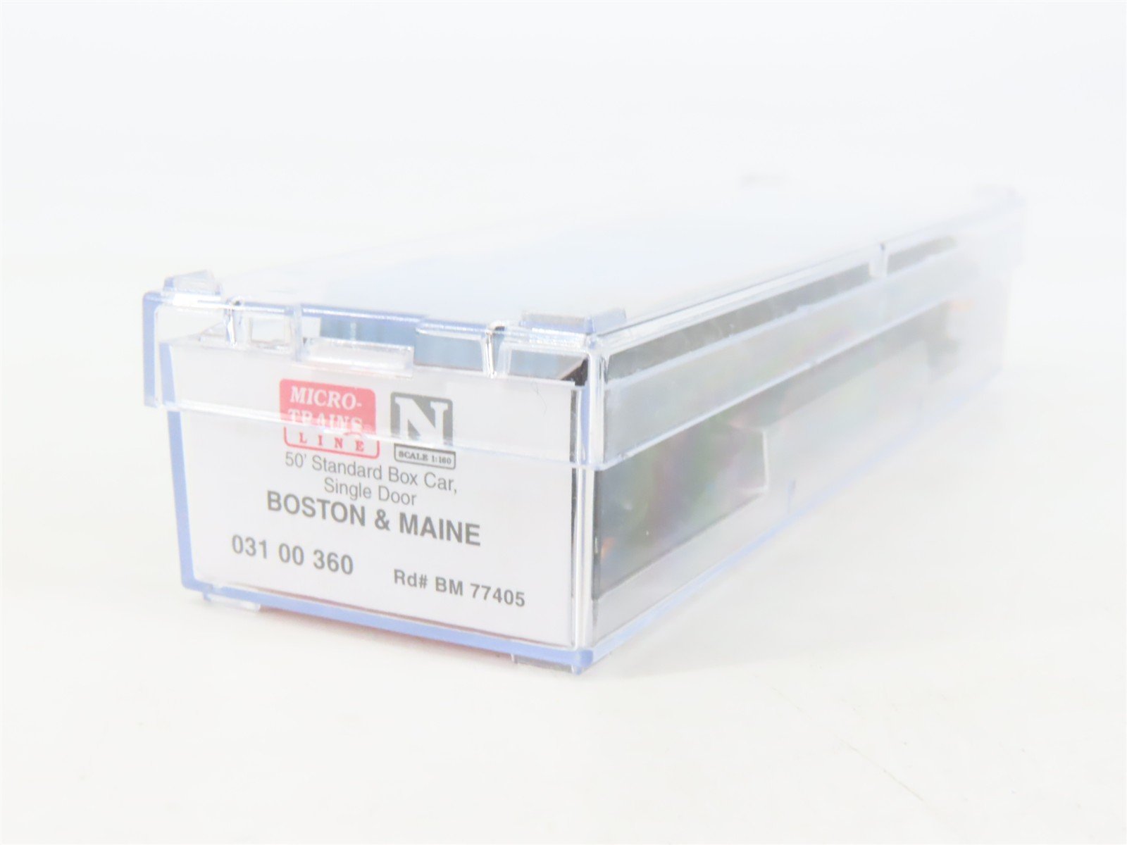 N Scale Micro-Trains MTL 03100360 BM Boston & Maine 50' Box Car #77405