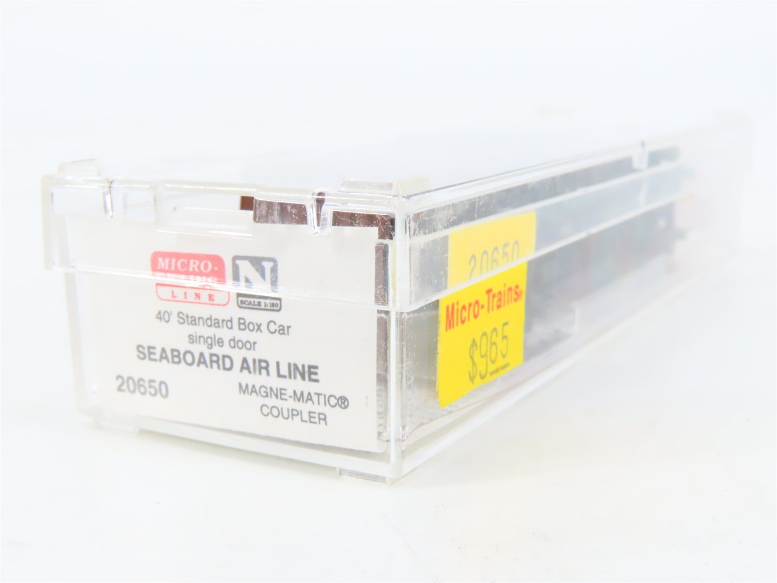N Micro-Trains MTL 20650 SAL Seaboard Air Line Silver Star 40' Box Car #25439